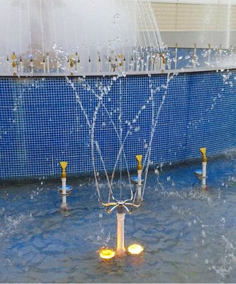 Латунные сопла фонтана пруда разбрызгивающей головки фонтана инжекторной трубки фонтана пируэта Kроме