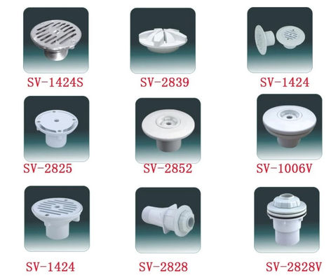 Factory Whole Sale Price PVC / ABS Swimming Pool Accessories Overflow Fittings