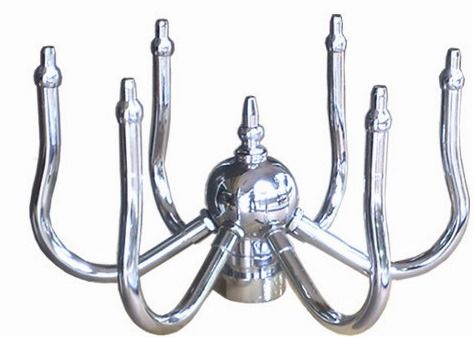 Аксессуары фонтана бассейна Chrome 1,5" вращая сопло DN40