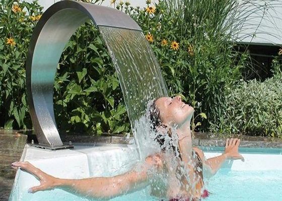 двигатель водопада нержавеющей стали аксессуаров фонтана бассейна 600mm