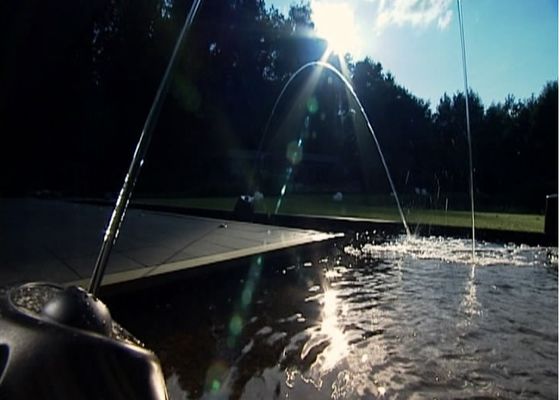 Двигатели фонтана красочных ламинарных танцев воды 1m скача