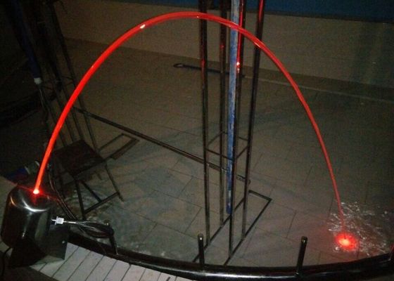 Ламинарный водоструйный фонтан 2000L/H со светами нержавеющей стали 3w RGB