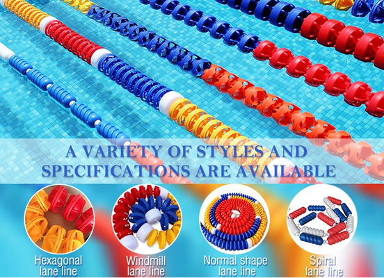 50m Swimming Pool Lane Ropes