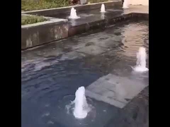 80 L/M 1 Inch Dancing Fountain Jet Nozzle With Lamp